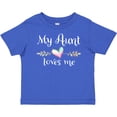 thumbnail image 3 of Inktastic My Aunt Loves Me- Heart Boys or Girls Baby T-Shirt, 3 of 5