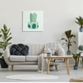 thumbnail image 2 of Casual Green Patterned Cactus Botanical & Floral Graphic Art Gallery Wrapped Canvas Print Wall Art, 2 of 7