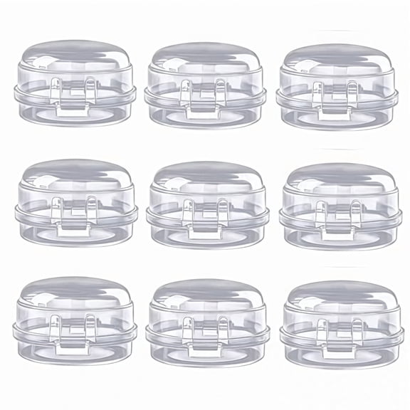 9 Pcs Universal Gas Knob Covers,Gas Stove Knob Covers, Clear Child Safety Oven Knob Cover Lock Stove Protector for Kids Stove Guard