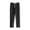 Black, variant on Charmgo Linen Pants Women, Spring/Summer Women's Pants Cotton Linen Elastic Waist Pants Solid Colon Drawstring Ankle Pants Wide Leg Pants for Women Trendy Green XXL
