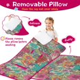 thumbnail image 3 of Pioneer Flower Floral Print Pattern Toddler Nap Mats for Kids Preschool,Sleeping Mat Bag or Kids,Toddler Sleeping Bag,Toddler Nap Mat or Daycare, 3 of 6