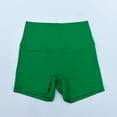 thumbnail image 4 of Pantalones cortos deportivos ajustados de cintura alta, ropa de yoga, pantalones cortos de nailon, pantalones elásticos altos ajustados para mujer, 4 of 6