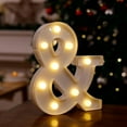 thumbnail image 1 of Fiudx Luces Led Navideñas, Elegante Decoración con Pantalla Digital, Alto Brillo y Visibilidad, Flexibilidad para Múltiples Combinaciones de Números, Ideal para Eventos Festivos y Hogar, Decoración L, 1 of 2