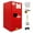 Red, variant on 16 Gallon Flammable Storage Cabinet, 35.5x18.11x18.11" Galvanized Steel, Red Fireproof Liquid Storage, Hazardous Storage Cabinets, Safety Cabinets with Adjustable Thickened Shelf for Home Garage