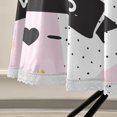 thumbnail image 5 of SKYSONIC Valentine Sign Round Tablecloth 60inch Indoor Wrinkle Free, Love Alaways Wins Circular Lace Table Cover Washable for Kitchen Dining Decor, 5 of 7