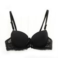 thumbnail image 1 of Women's Push Up Lace Bra A B Cup Brassiere Underwire Padded Lingerie Underwear, 1 of 1