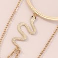 thumbnail image 3 of Brazalete de cadena con borlas, brazalete para la parte superior del brazo, brazalete ajustable para la joyería del brazo superior, 3 of 5