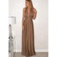 thumbnail image 1 of Women Sexy Backless Cross Strap Dress Sleeveless Open Back Long Dress Free Shipping, 1 of 4
