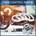 thumbnail image 2 of Unique Bargains Hub Centric Rings, 54.1mm ID to 64.1mm OD Vehicle Wheel Hubrings Aluminum Alloy, 4 Pcs, 2 of 6