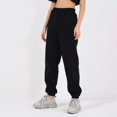 thumbnail image 2 of JJHGVB Joggers for Women Petite Pants Sweatpants Women Women's Loose Sweatpants Jogging Pants Trendy Pants Fall Fashion Slacks for Women Womens Pants Black L, 2 of 4