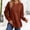 A1_Brick Red, variant on Crew Neck Side Split Sweatshirt for Women Long Sleeve Pullover Shirts Casual Loose Side Slits Tunic Top Baggy T-Shirt Plus Size T-Shirt Yoga Jacket Pullover T-Shirt Grey M