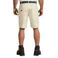 thumbnail image 2 of Dickies Men's Relaxed Fit Carpenter Painter Shorts - 11", Natural Beige, 32, 2 of 5