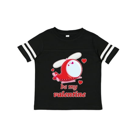 

Inktastic Be My Valentine- Helicopter Gift Toddler Boy or Toddler Girl T-Shirt
