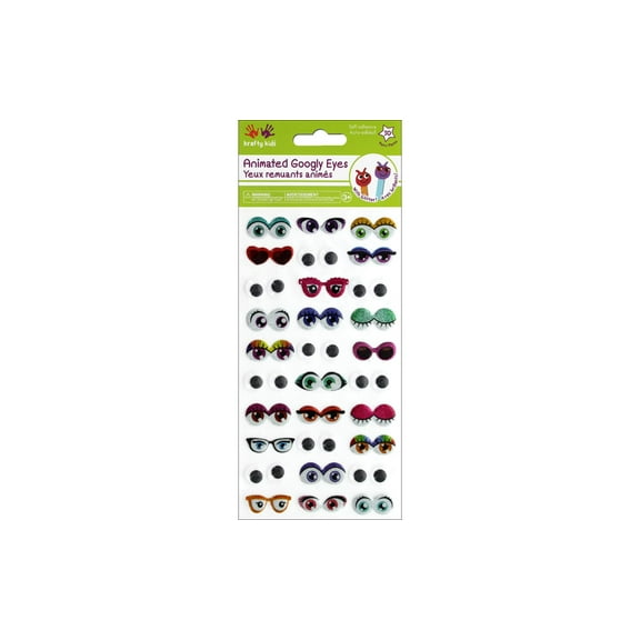 Multicraft Sticker Googly Eyes Glitter Accessories