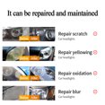 thumbnail image 6 of Werulen 1Pcs Car Headlight Restoration Kit, Headlight Cleaner and Polish with Hydrophobic Coating, Car Headlight Repair Kit for Oxidation and Scratch Removal, Headlight Restoration Agent for, 6 of 9