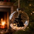 thumbnail image 4 of Halloween Tree Decorations,Hanging Glowing Bauble | Halloween Wonders Collection Ornament Lighted Sphere,Mini Transparent Ball Holiday Gifts, 4 of 6