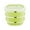 Green, variant on pstuiky Lunch Box Kids, 3-layer 2700ml Rectangular Food Lunch Box Stainless Steel Lunch Box Lunch Box Food Storage Box Children's Lunch Box Hot Food Lunchbox Kids Girls Lunch Bag School Savings