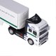 thumbnail image 4 of 1:48 Semi Truck Toy Pull Back Container Truck Toy Alloy Model Transport Car Toy for 3 Years Old (White Truck Cabinet ), 4 of 4