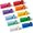 10 Color, variant on Tags 200 count, Thick Labels, Weather Resistant Tree Tags Garden Markers for Indoor Outdoor Gardening, Potted , Vegetables, Greenhouse(White)