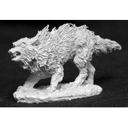 Angle View: Reaper Miniatures Winter Wolf #02649 Dark Heaven Legends Unpainted Metal Figure