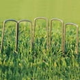 thumbnail image 5 of 50 U-Shaped Garden Stakes, for Weed Tarp, Pegs Camping, Garden Fence, 2.5*40*200mm, 5 of 5
