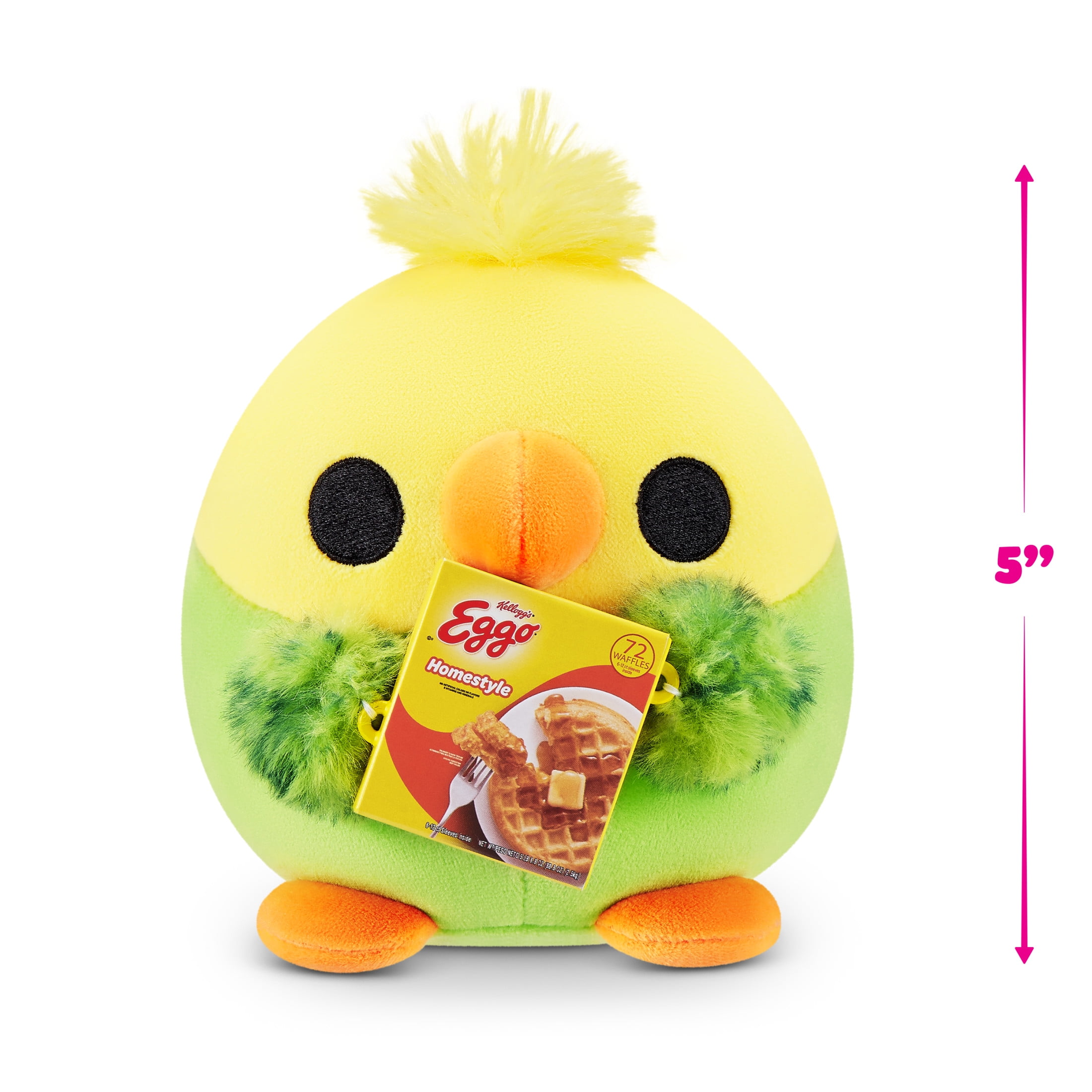 Snackles Peluche série 3 5 pouces sous licence de ZURU, Peluche avec licence accessoires Snack Brand