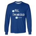 thumbnail image 3 of LEKWK Mens Sweatshirts Crewneck Relaxed Fit Long Sleeve Sweatshirts Long Sleeve Shirts Funny Ice Graphic Comfortable Warm Shirts Casual, 3 of 4