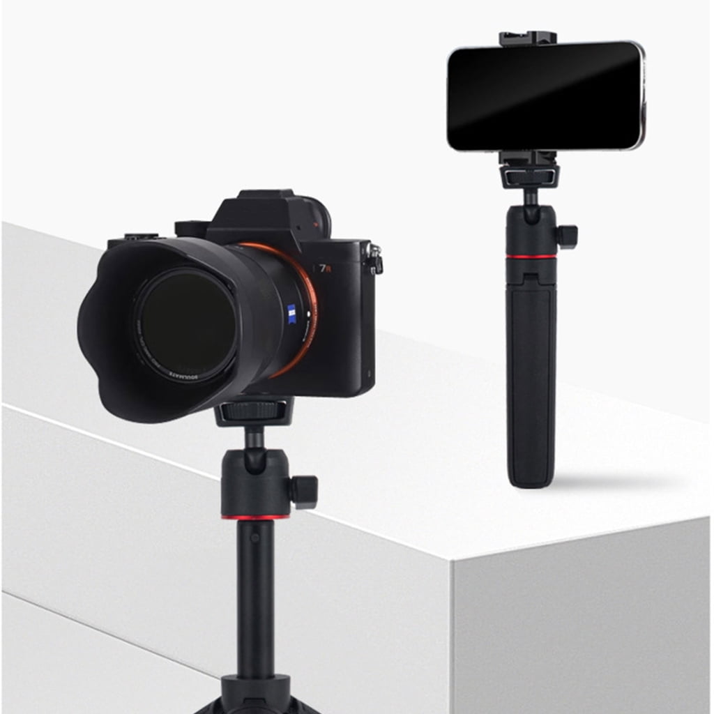 Lightweight Travel Tripod Extendable Stick for Vloggers and Photographers Aluminum Build with Phone Holder