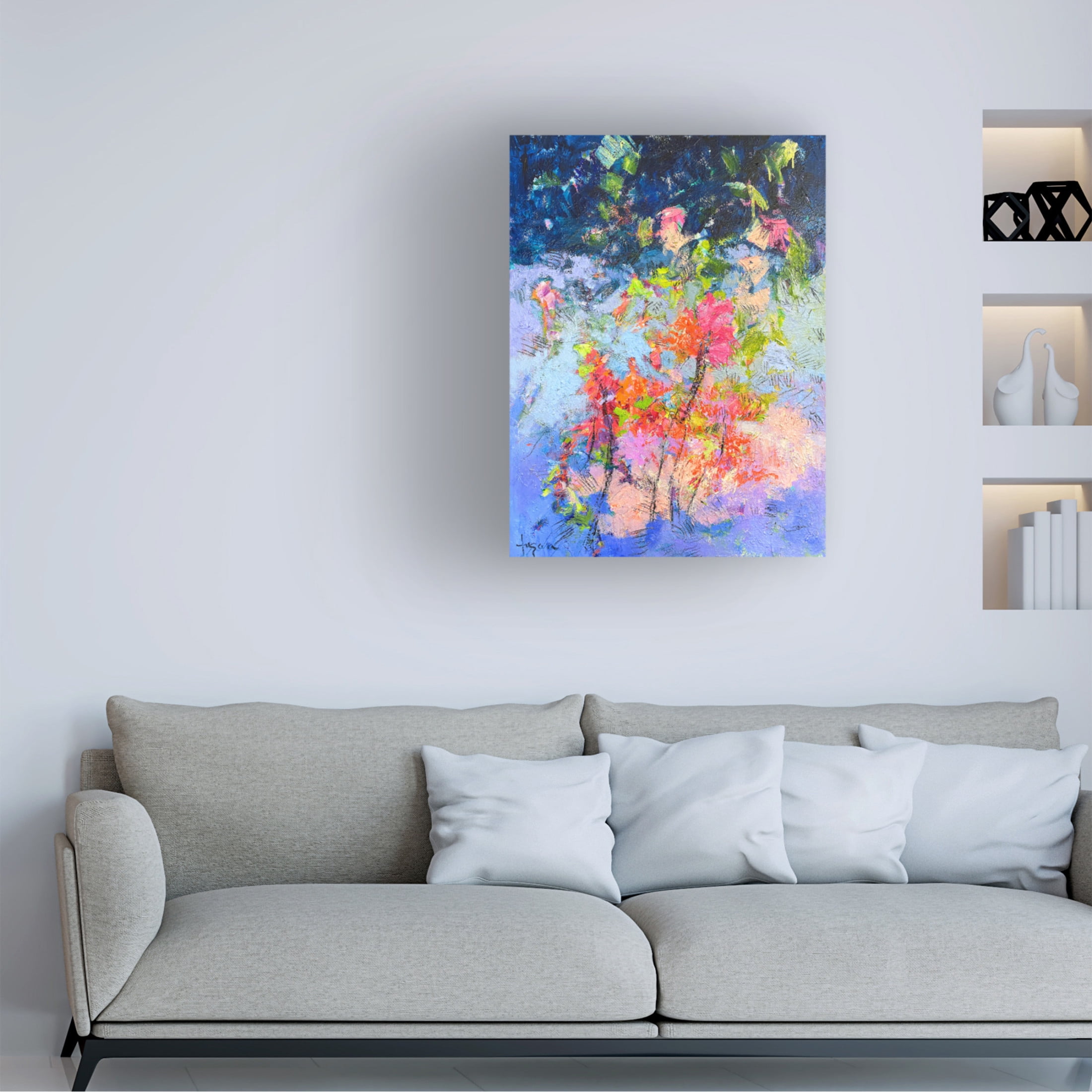 Canvas Wall Art - Dorothy Fagan 'Until There Was You' Wall Art for Living Room, Bedroom, or Office D?cor by Trademark Fine Art - 18 x 24 Inches