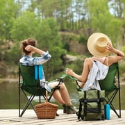 Travel Pillow Camping Pillow Small Cooling Shredded Memory Foam Pillow, Compressible Medium Firm, Breathable Cover, Ideal Backpacking Hiking, Airplane and Car