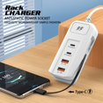 thumbnail image 4 of Binmer Multi Functional Charger With PD Ports And USB Ports For Fast Charging Suitable For IOS And Android Devices, 4 of 8