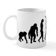 thumbnail image 2 of CafePress - Evolution Of Soccer Mug - 11 oz Ceramic Mug - Novelty Coffee Tea Cup, 2 of 6