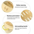 thumbnail image 4 of MasteelfCA Bamboo Steamer Kitchen Food Steamer Steamer Basket with Lid Cooking Tool, 4 of 7