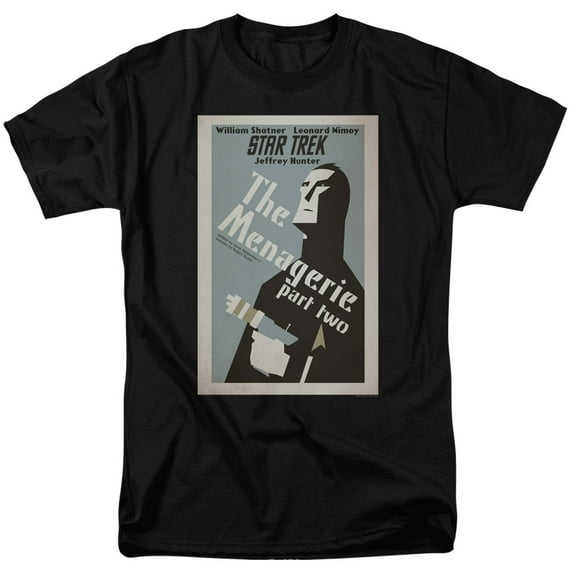 Star Trek Tos Episode 12 Adult 18/1 T-Shirt Black