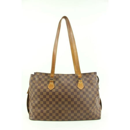 Louis Vuitton 100th Anniversary Damier Ebene Columbine Zip Shoulder Bag 56lv224sw