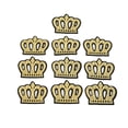 thumbnail image 1 of Crown Embroidered Patch, Cartoon Crown DIY Big Crown Embroidered Patch Cotton Material  For Hats For Pants For Handbags, 1 of 8