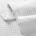 thumbnail image 2 of TRAHOO-100% Cotton Thermal Blanket, Breathable Bed Blanket Queen Size, Soft Waffle Blanket, Queen Blanket, All Season Cotton Blanket, White, 2 of 4
