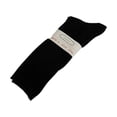 thumbnail image 1 of 1 Pair Ribbed Mid-tube Thick Warm Ladies Socks Winter Simple Casual Solid Color Sports Socks, 1 of 9