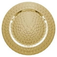 thumbnail image 6 of American Atelier, Round, Melamine Snake Gold Decorative Charger Plates, Set of 4, 13 inches, 6 of 6