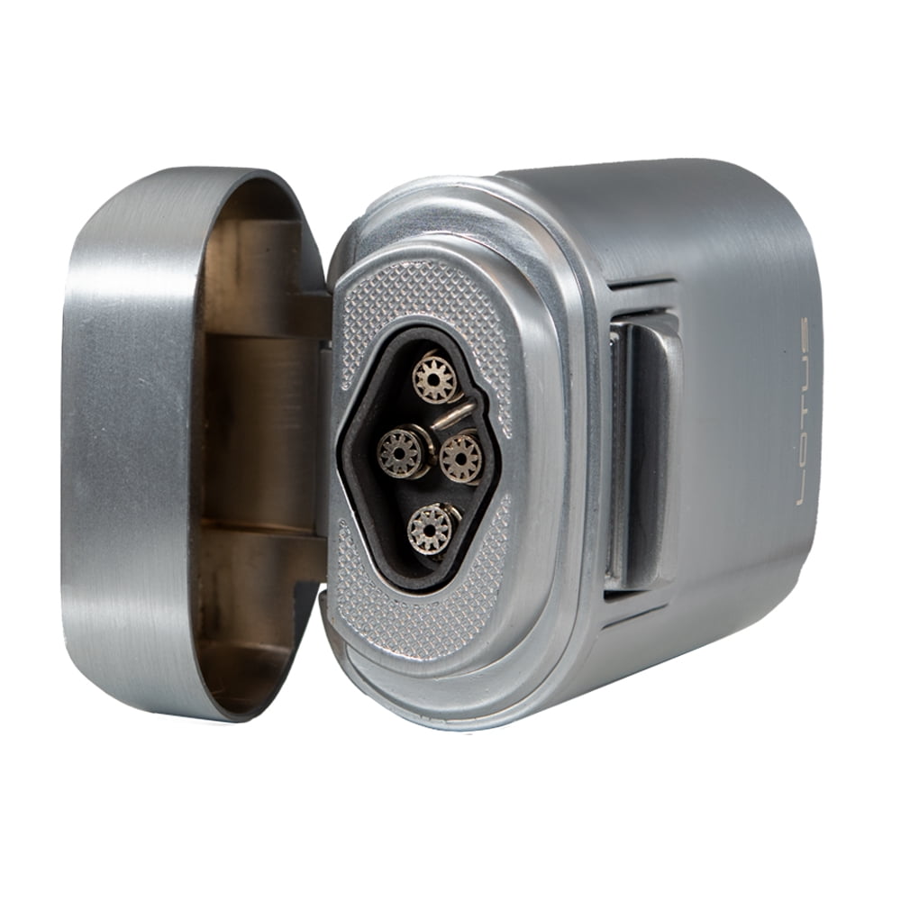 Lotus Brawn T7 Quad Torch Lighter-Chrome