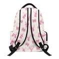 thumbnail image 2 of Aplkyhs Pink Bow Deer Backpack for Age 9-18 17 Inch Large Capacity School Bag Lightweight Durable Bookbag for Students Travel, 2 of 7