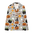 thumbnail image 6 of Leey-Word Matching Halloween Pajamas for Family Pajamas Set Long Sleeve Sleepwear Button-Down Pjs Sets Two-Pieces Loungewear with Pockets, 6 of 7