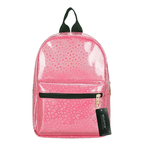 Sywqhk Mujeres Láser Pu Cuero Mochila Casual Cremallera Hombro Mochilas/Rosa-205204.03 Sywqhk Para estrenar