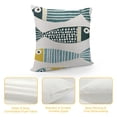 thumbnail image 4 of JEUXUS  Throw Pillow Cover Decorative Square Cushion Cases for Home Sofa Bed and Chair, 4 of 5