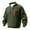 Army Green, variant on IWRICH Men’s Quarter Zip Hoodie Casual Big and Tall Fall Long Sleeve Fashion Warm Loose Fit Tops White XL