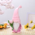 thumbnail image 6 of TETOU Spring Easter Gnome Plush Bunny Faceless Gnome Plush Doll with Flower Easter Decor for Mom, 6 of 6
