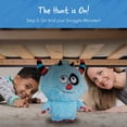 thumbnail image 4 of Peluche y libro Snuggle Monster Hide and Seek Blue, 4 of 6