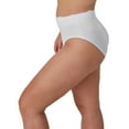 thumbnail image 3 of Women's Bali® Passion For Comfort Hi-Cut Panty DFPC62 Color: Deep Cerise Size: 9, 3 of 4