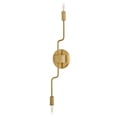 thumbnail image 6 of 83632LCB Lark Austen - 10W 2 LED Medium Wall Sconce-24 Inches Tall and 5.25 Inches Wide-Lacquered Brass Finish, 6 of 12