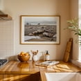 thumbnail image 3 of Serenity on Driftwood Shores - Photography Coast Beach Ocean Seaside Nature Rustic Oak Framed Wall Art Print 12 x 18 inches, 3 of 6